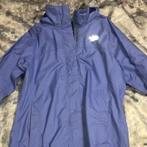 The North Face girls rain coat
